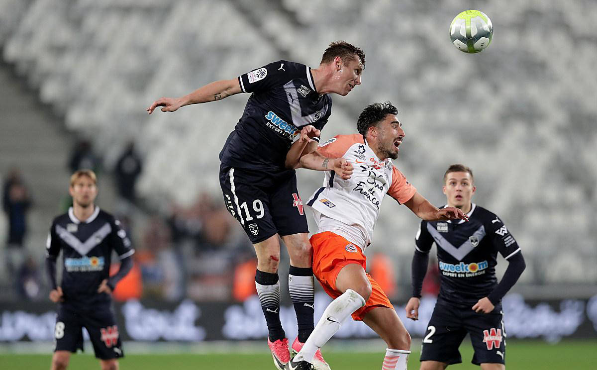 波尔多主场不敌蒙彼利埃，难挽颓势